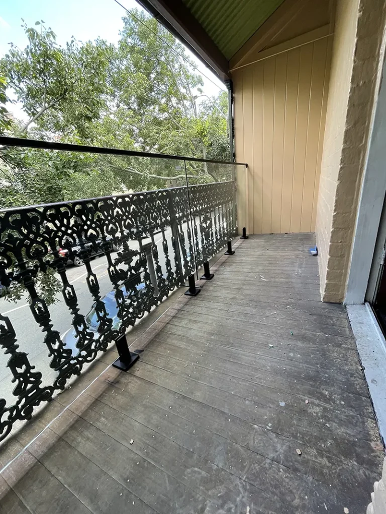 Balustrade Glass Sydney